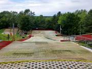 Vue d'ensemble de la piste bleue 1