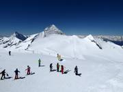 Panorama de rêve au glacier d'Hintertux