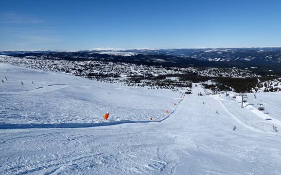 Le plus grand domaine skiable en Norvège – domaine skiable Trysil