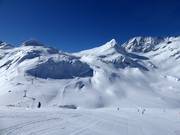 Vue depuis la Rudolfshütte vers le Medelzkopf