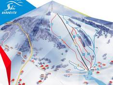 Plan des pistes Ochodzita – Koniaków