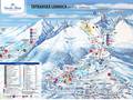 Plan des pistes Tatranská Lomnica