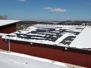 Installation photovoltaïque du domaine skiable