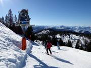 Canon à neige sur la Steinplatte