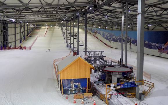 La plus haute gare aval dans l' arrondissement de Ludwigslust-Parchim – ski-dôme Wittenburg (alpincenter Hamburg-Wittenburg)