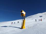 Canon à neige au Jakobshorn