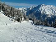 Descente au télésiège Glattjochbahn