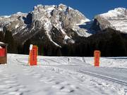 Piste de ski de fond à Madonna di Campiglio