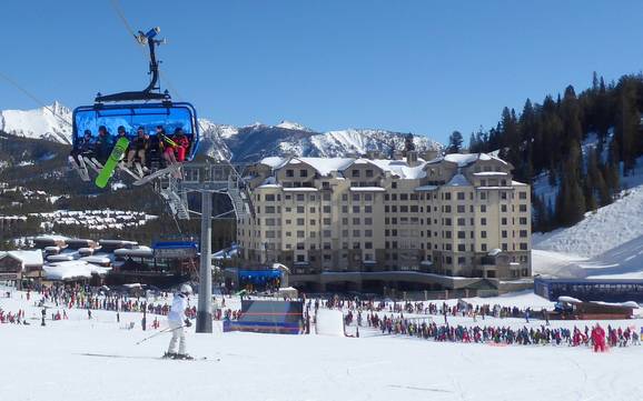 Montana: offres d'hébergement sur les domaines skiables – Offre d’hébergement Big Sky Resort