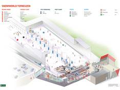 Plan des pistes SnowWorld Terneuzen