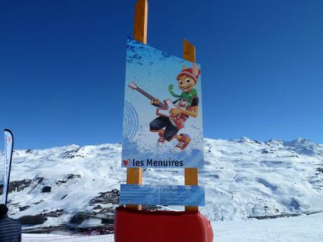 Stations de ski familiales Vanoise – Familles et enfants Les 3 Vallées – Val Thorens/Les Menuires/Méribel/Courchevel