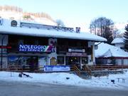 Restaurant à la station de départ