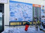 Grand panneau d'information au Gamsgarten