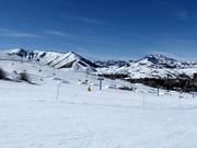 Snowparks attrayants dans le domaine skiable