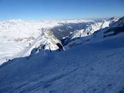 Variante sur le glacier Presena