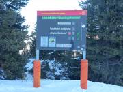 Signalisation des pistes Hochzillertal
