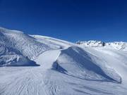 Pistes de difficulté moyenne à la Gurschenalp