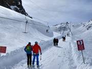 Egginerjoch - Téléski à pioches