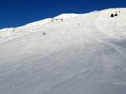 Les pistes noires sont également parfaitement préparées.