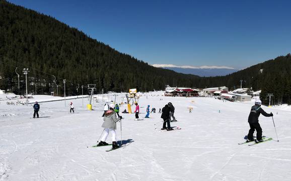 Domaines skiables pour les débutants dans le Pirin – Débutants Bansko