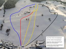 Plan des pistes Homberg