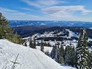 Vue sur le SilverStar Mountain Resort