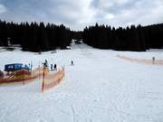 Piste facile dans le domaine skiable d'Igman