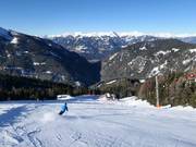 Descente du télécabine du sommet