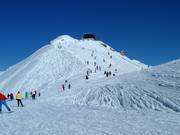 Piste facile depuis la Kriegeralpe à Lech