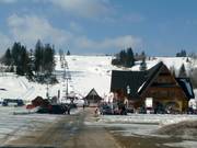 Vue sur le domaine skiable de Witów