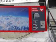 Point de contrôle freeride au sommet du Hoadl