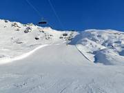 Piste difficile n° 20a au télésiège Kapaunsbahn