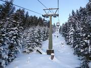 Kapell Bahn - 2 places | Télésiège à pinces fixes avec capots de protection