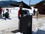 Services aux clients dans la station de ski