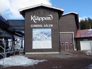 Plan des pistes à la station de vallée