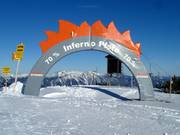 Départ piste Inferno