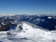 Vue sur le domaine skiable de l'Hochzillertal