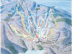 Plan des pistes Wachusett Mountain