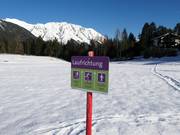 Pistes de ski de fond à Hoch-Imst