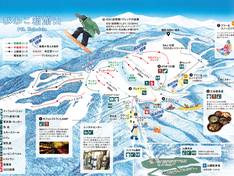 Plan des pistes Hakodateyama