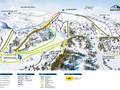 Plan des pistes Bortelid