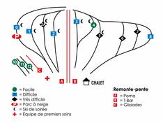 Plan des pistes Beauce – Vallée-Jonction