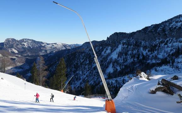 Fiabilité de l'enneigement Préalpes de Haute-Autriche – Fiabilité de l'enneigement Kasberg – Grünau im Almtal