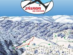 Plan des pistes Zásada