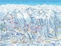 Plan des pistes Unterbäch – Brandalp/Ginals