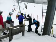 Aide à la montée au téléski