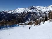 Descente jusqu'à Valtournenche