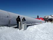 Il y a toujours quelqu’un pour vous aider aux tapis roulants.