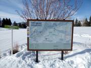 Plan des pistes de ski de fond Sun Valley