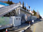 Espace soigné à la station de vallée Castlatsch